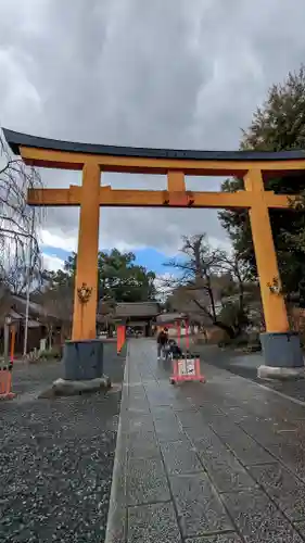 平野神社の鳥居