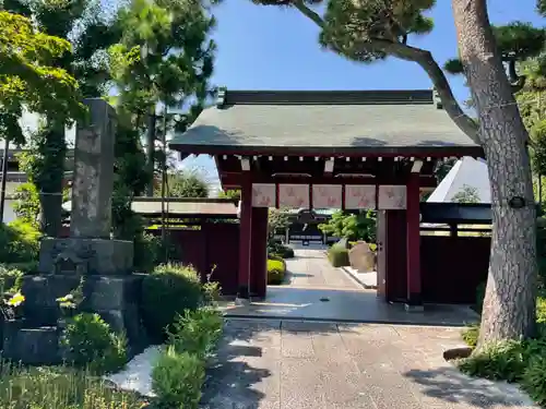 大坊本行寺の山門・神門