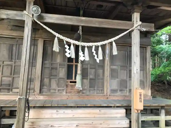 秋葉神社の本殿・本堂