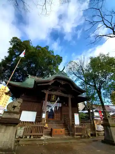 阿邪訶根神社の本殿・本堂