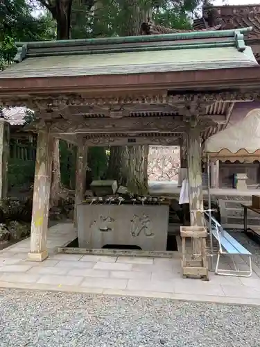 明石寺の手水舎