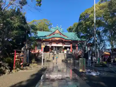 多摩川浅間神社の本殿・本堂