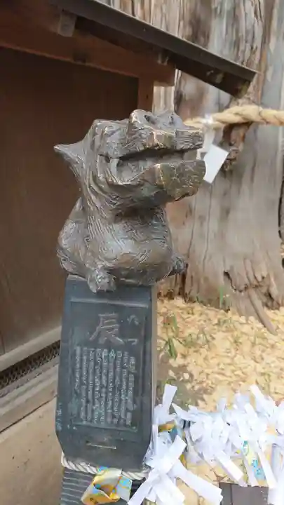 稲毛神社の狛犬