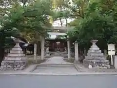 国玉神社・八劔社合殿の鳥居