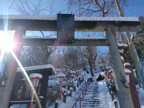 南部神社の鳥居