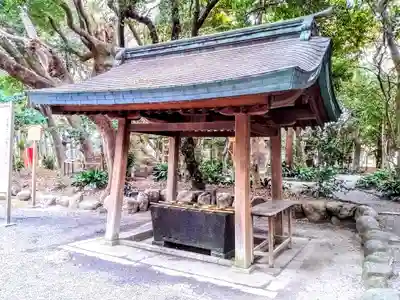 高座結御子神社(熱田神宮摂社)の手水舎