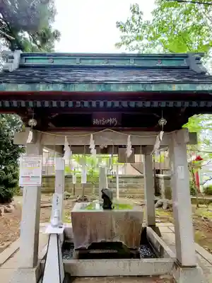 神炊館神社 ⁂奥州須賀川総鎮守⁂の手水舎