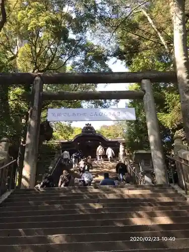 金刀比羅宮の鳥居