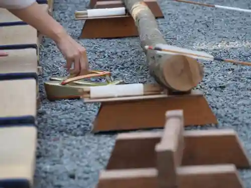 川田八幡神社のお祭り