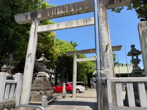 御井神社の鳥居