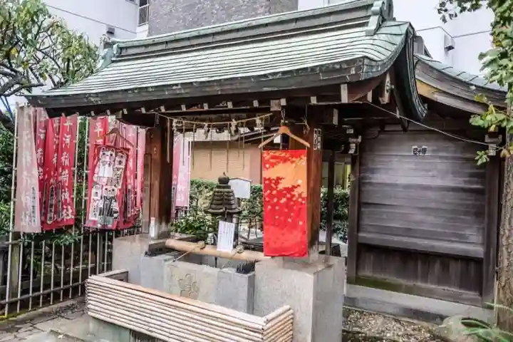 平河天満宮の手水舎