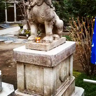 久國神社の狛犬