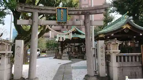 幸稲荷神社の鳥居