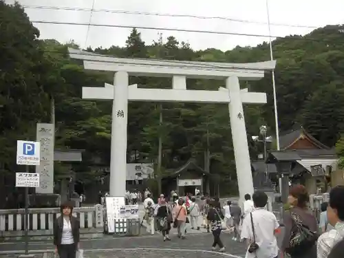 諏訪大社の鳥居