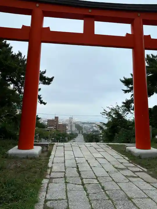 函館護國神社の鳥居