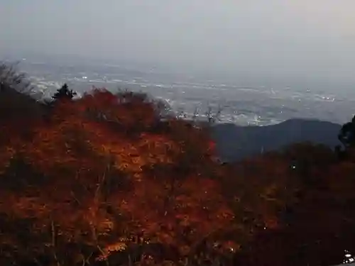 大山阿夫利神社の景色