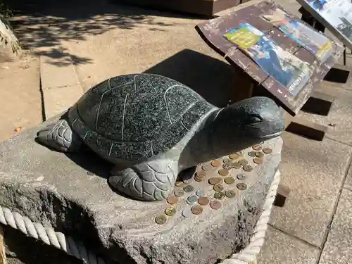 酒列磯前神社の狛犬