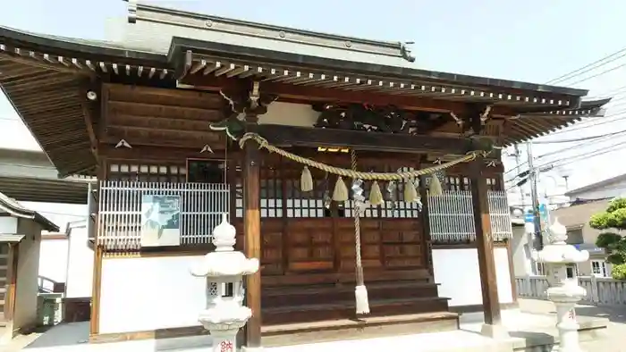 愛宕八坂神社の本殿