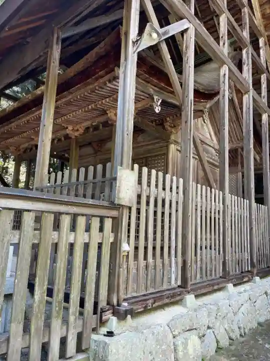 波豆八幡神社の本殿・本堂