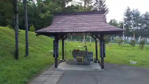 札内神社の手水