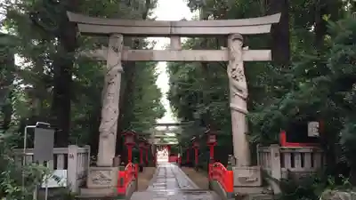 馬橋稲荷神社の鳥居
