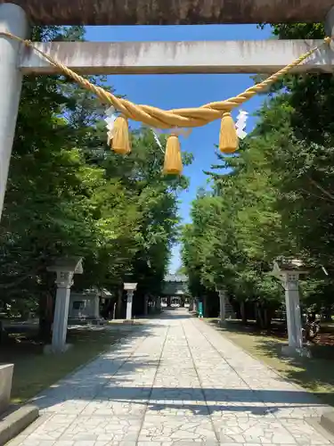 帯廣神社の景色