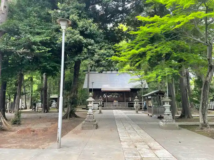 神明社の本殿