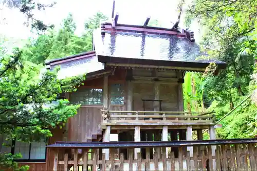 田村神社の本殿・本堂