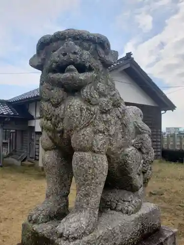 伊勢領神社の狛犬