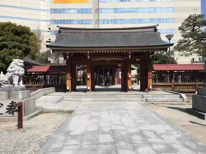 警固神社の山門・神門