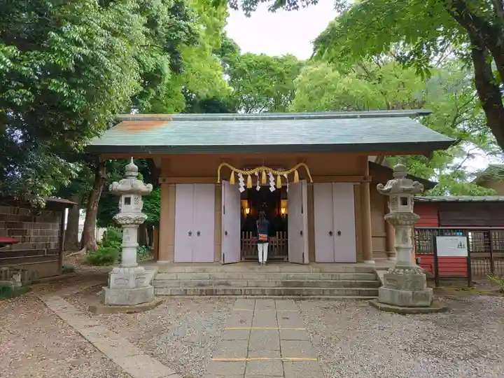 前原御嶽神社の本殿・本堂