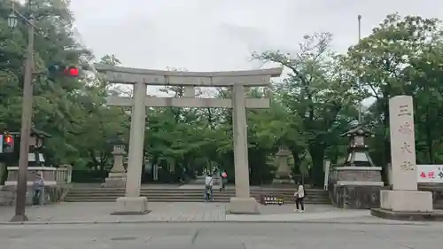 三嶋大社の鳥居