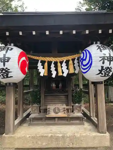 中野沼袋氷川神社の末社・摂社