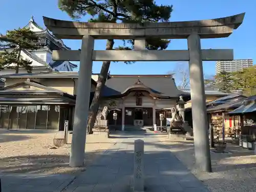 龍城神社の鳥居