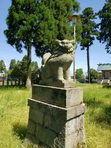 吉住熊野神社の狛犬