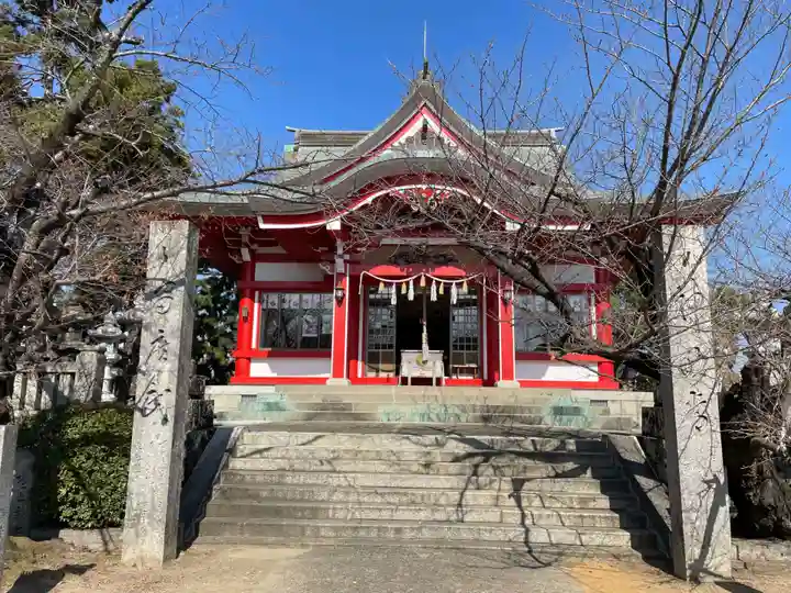 井上八幡神社の本殿・本堂