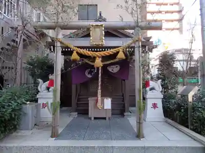 茶ノ木神社の鳥居
