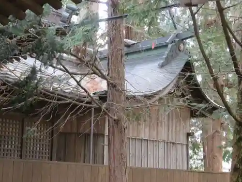 阿禮神社の本殿