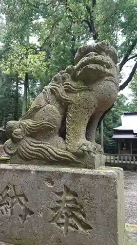 大田原神社の狛犬