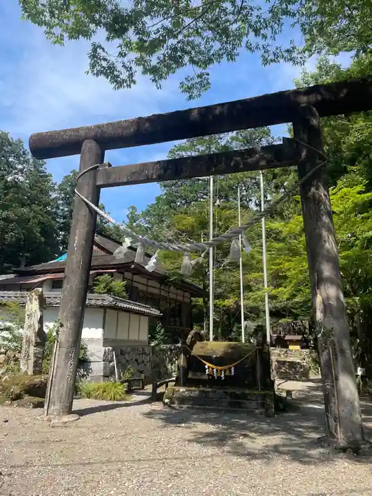 洲原神社の鳥居