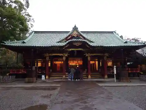 根津神社の本殿・本堂