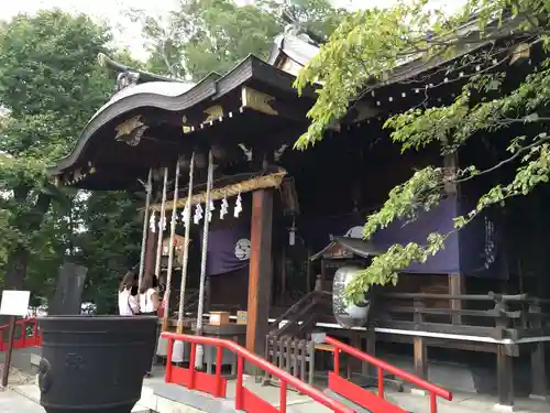 鎮守氷川神社の本殿