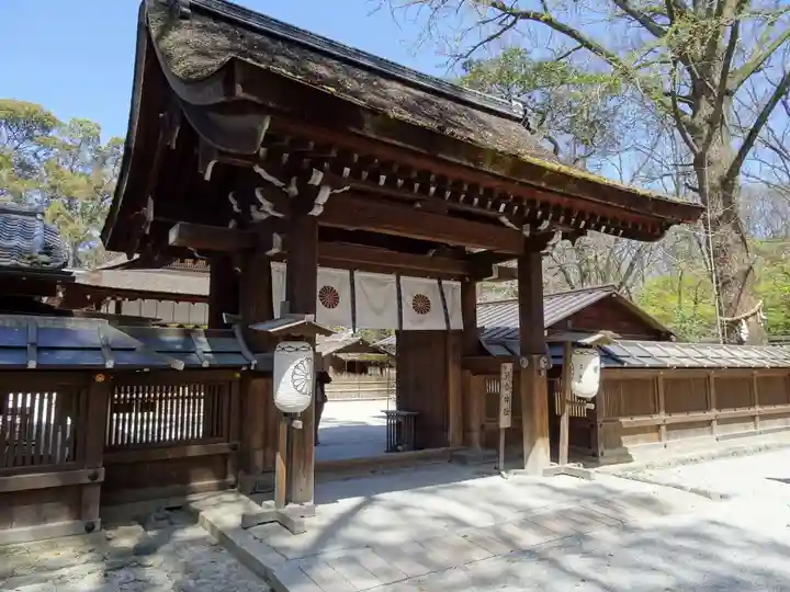 河合神社(鴨川合坐小社宅神社)の山門・神門