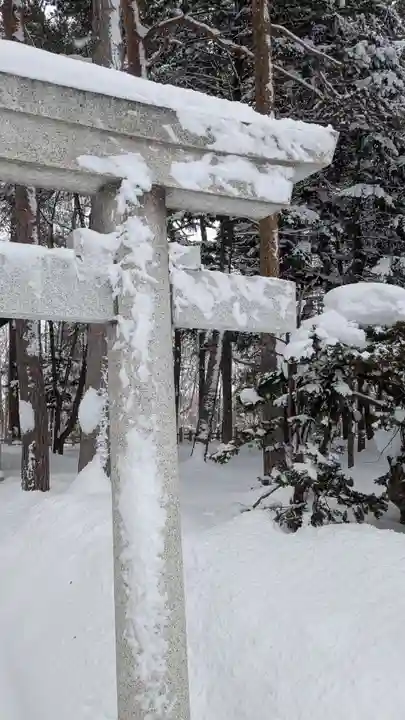 旭川天満宮の鳥居