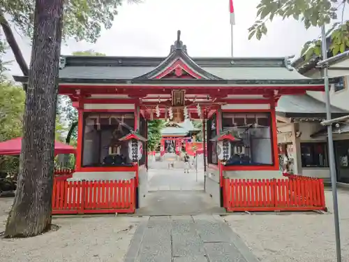 馬橋稲荷神社の山門・神門