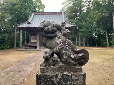 八幡神社の狛犬