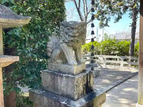 日吉神社の狛犬