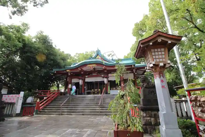 多摩川浅間神社の本殿・本堂