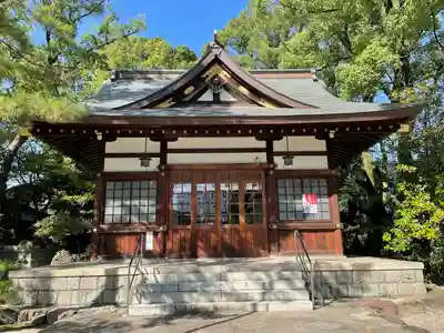 築地神社の本殿・本堂