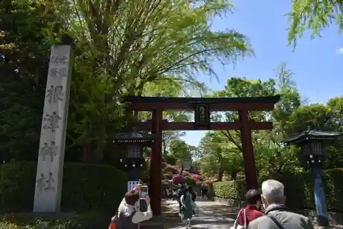 根津神社の鳥居